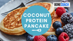 RECIPE Youtube Thumbnail Coconut Protein Pancake