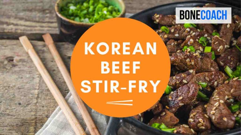 Korean Stir-Fry Beef |  GF, DF |  BoneCoach™ Recipes – BoneCoach™