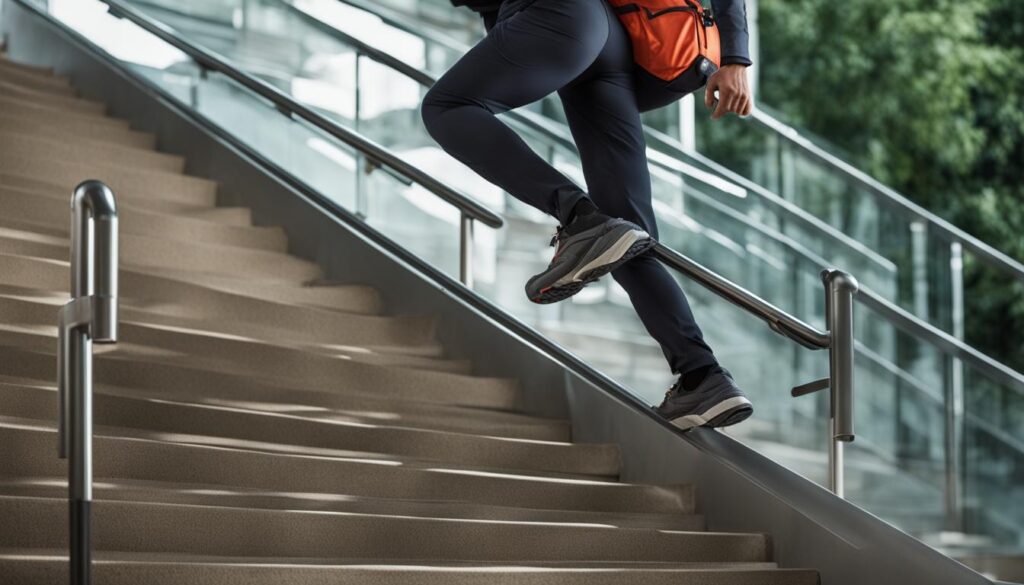 guidance for stair climbing