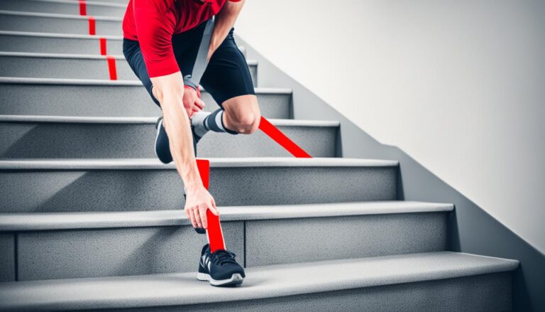 knee cap pain going up stairs