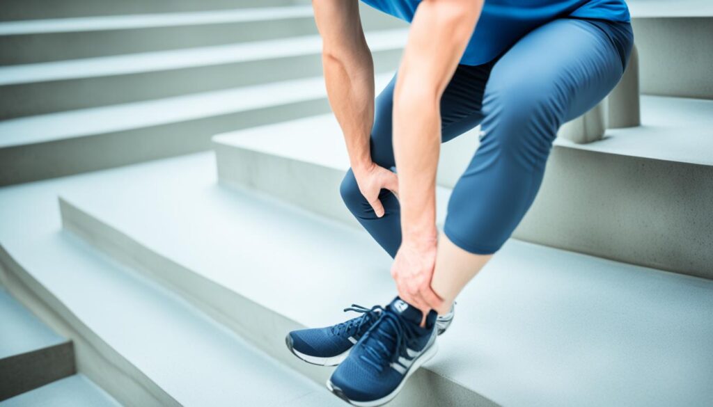 knee pain on stairs