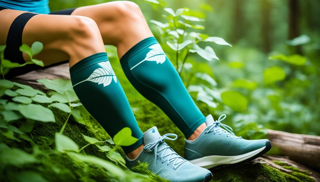 eco-conscious knee compression sleeves