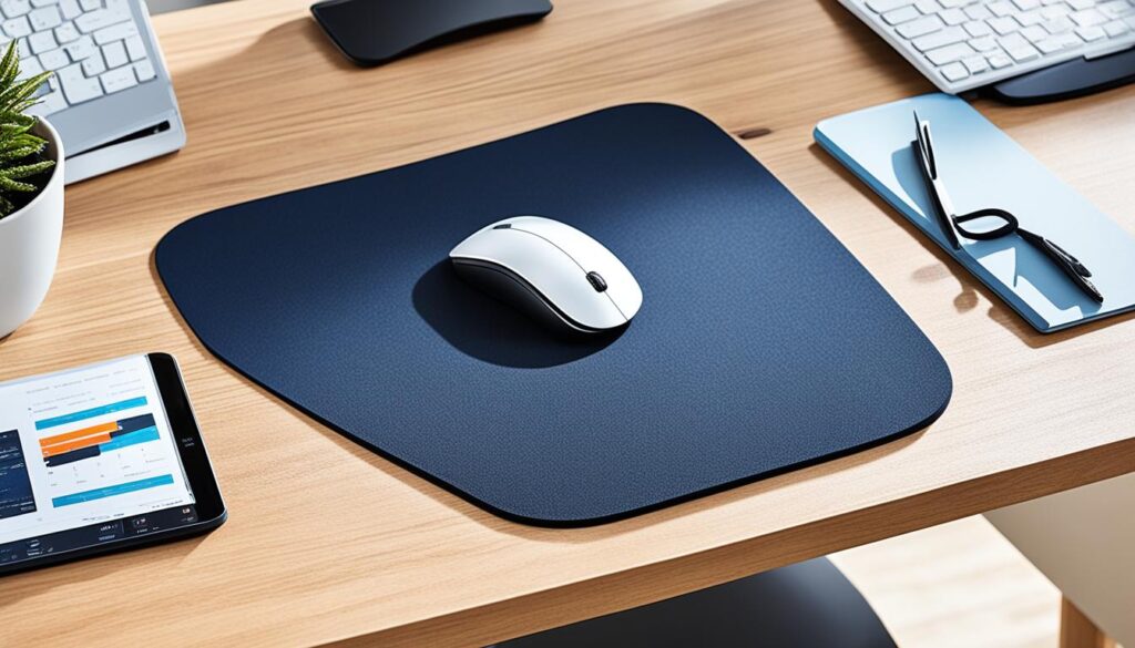 ergonomic mouse pad