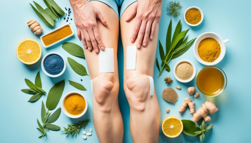 home remedies for swollen knee