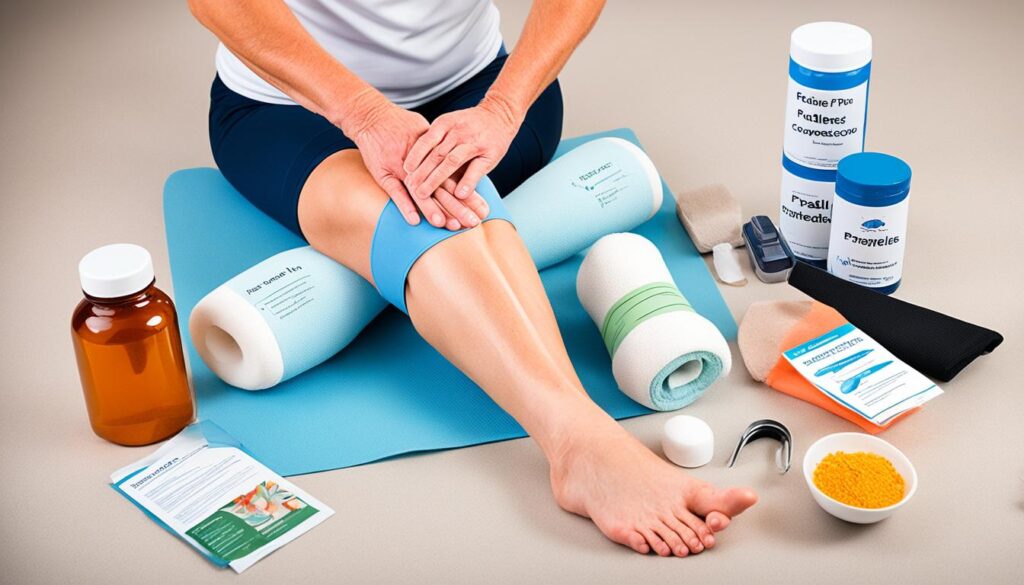 treating patella pain when squatting