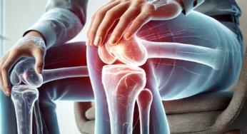sore knee when sitting