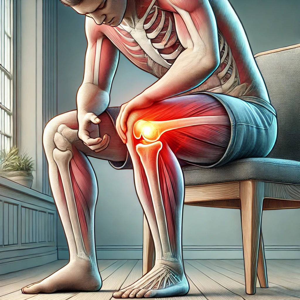 knee pain when sitting