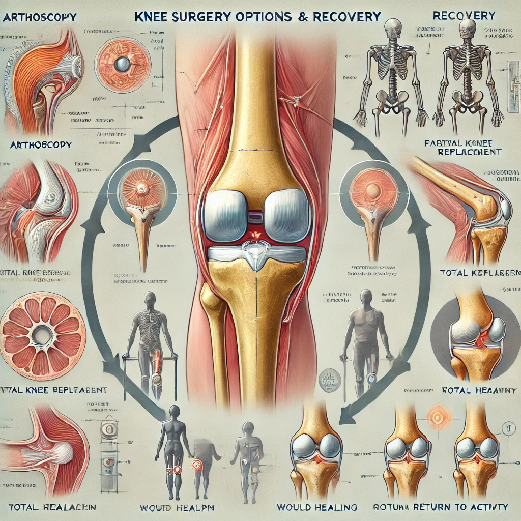 Knee Surgery Options and Recovery