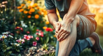 Knee pain after gardening