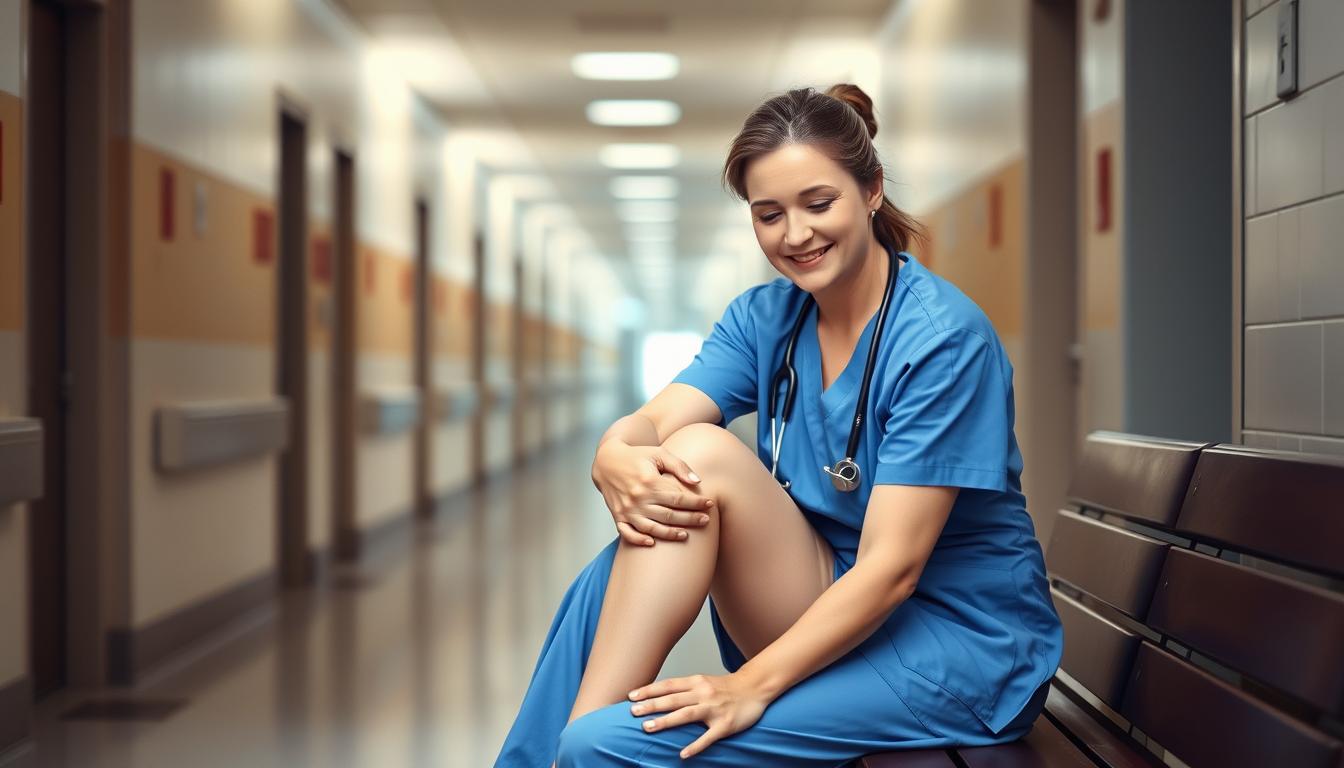 Knee pain relief for nurses