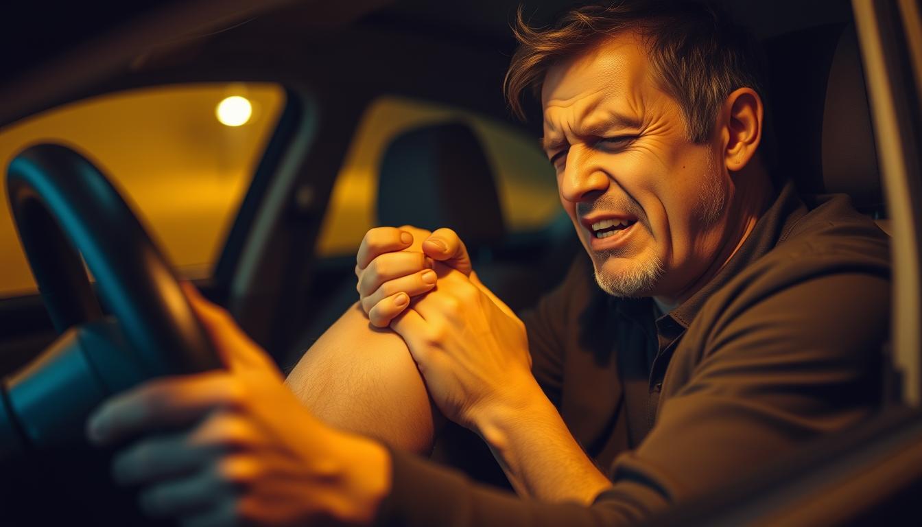 36. Knee pain when driving long distances