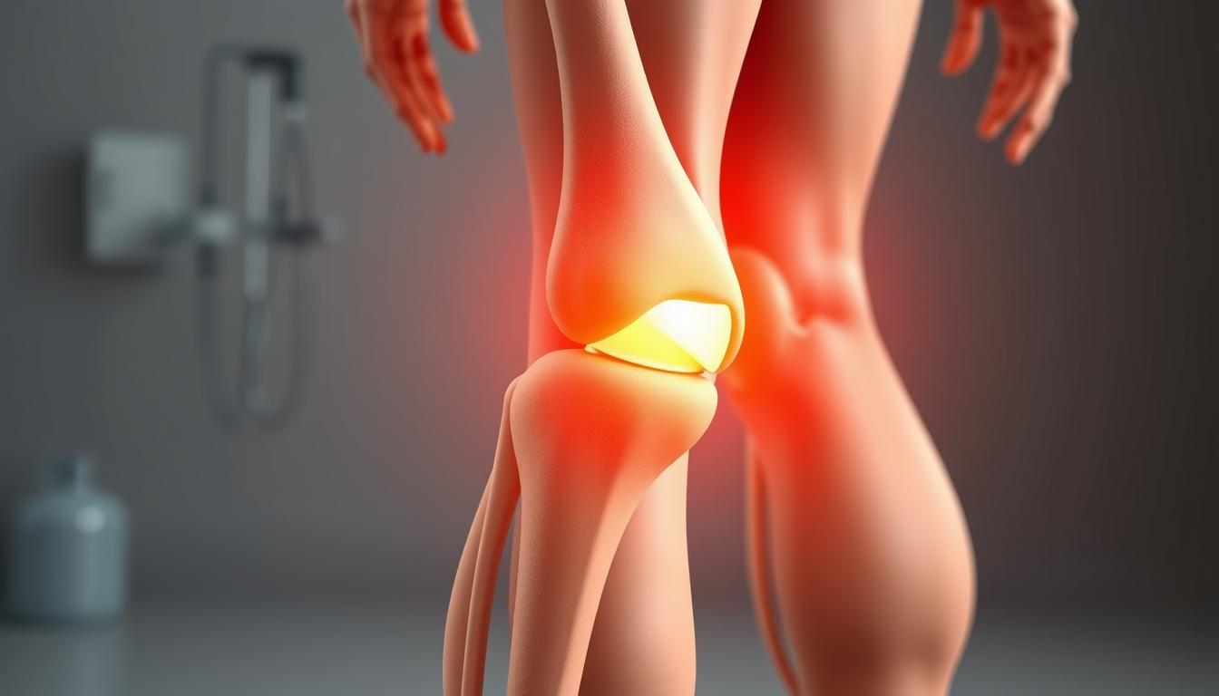Knee pain when bending but not swelling