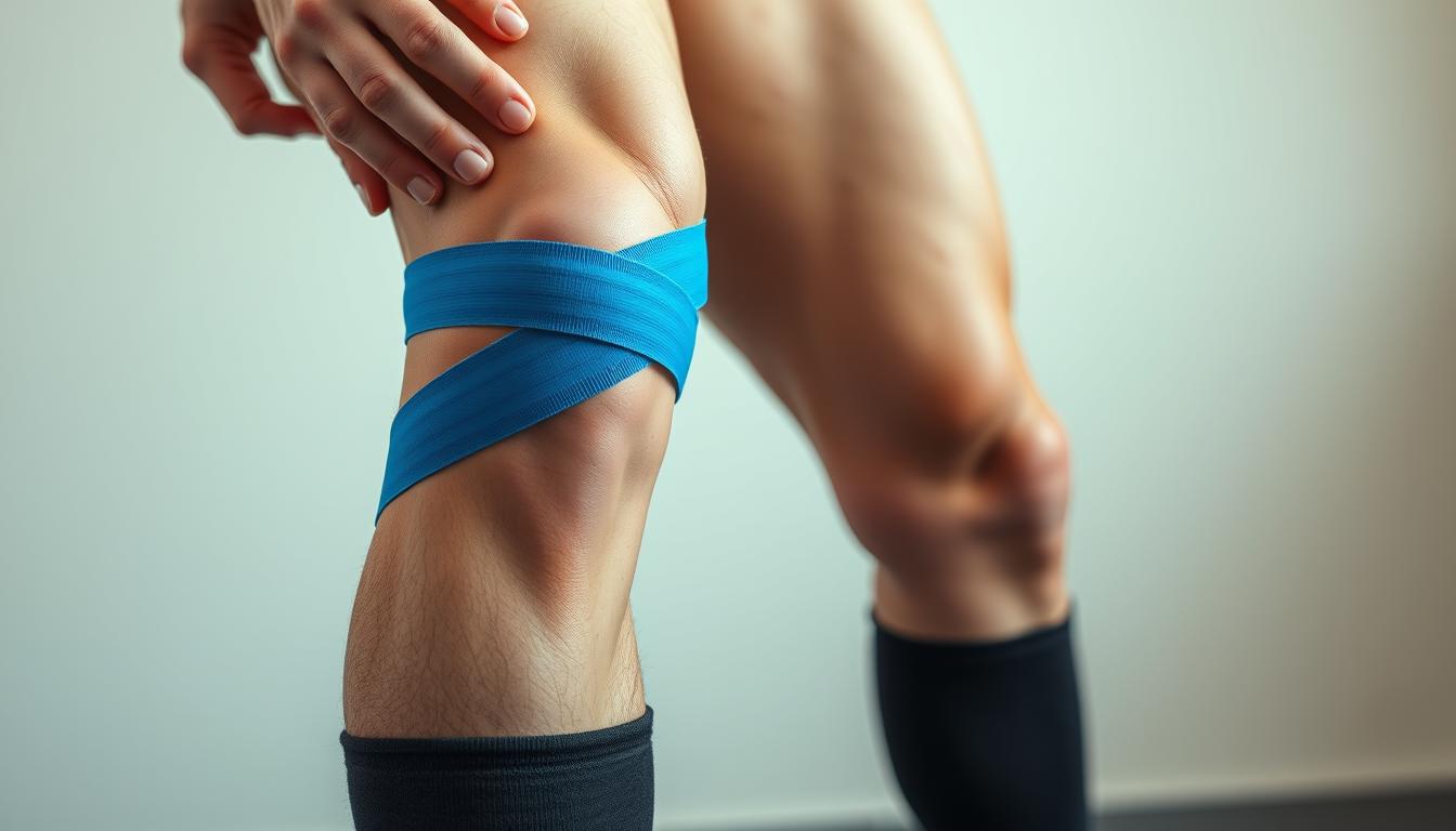 Kinesio Taping for Knee Hyperextension
