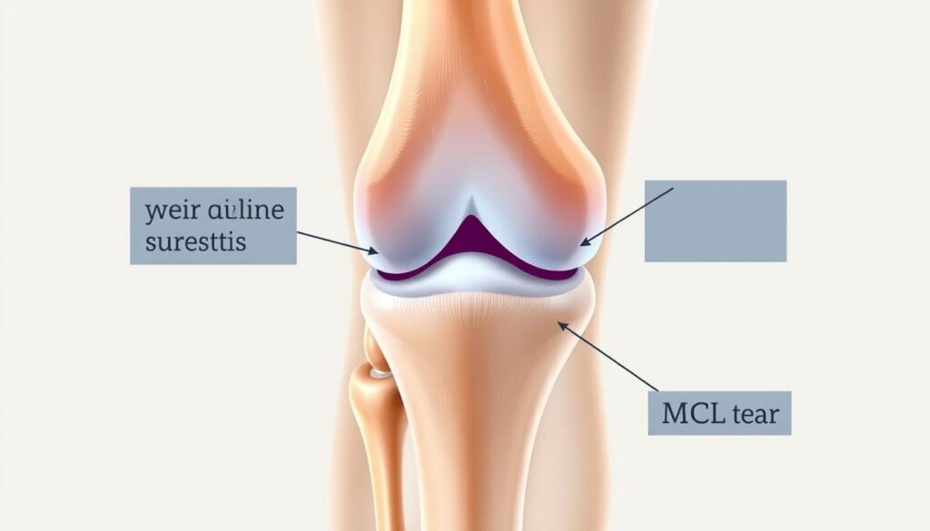 Knee Pain Location Comparison