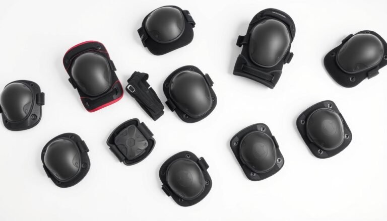 Knee protection for rock climbers