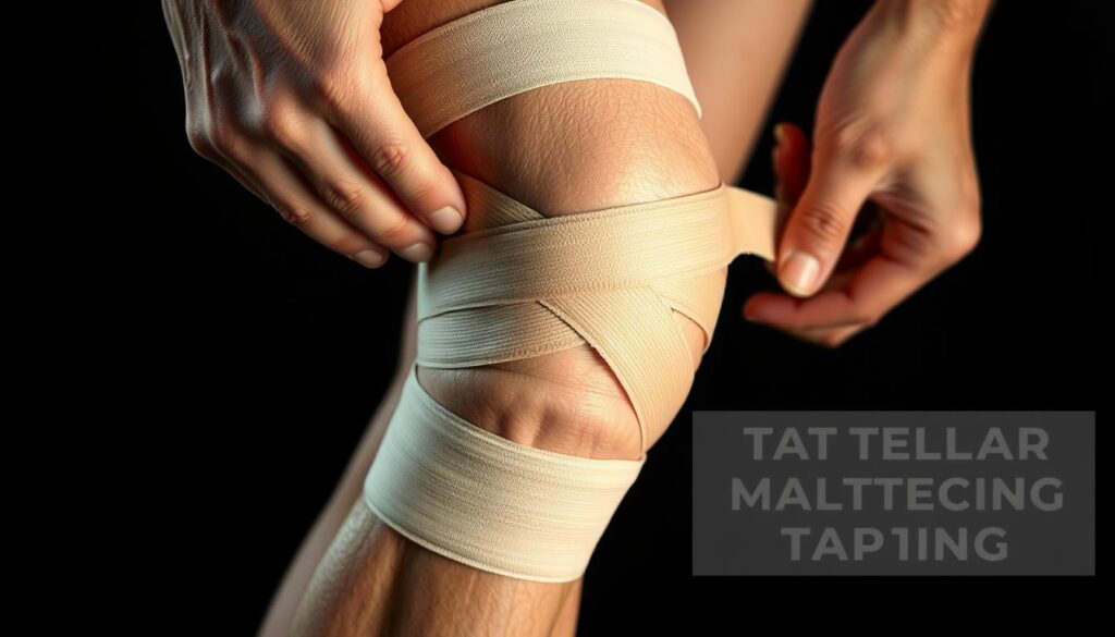patellar maltracking taping techniques