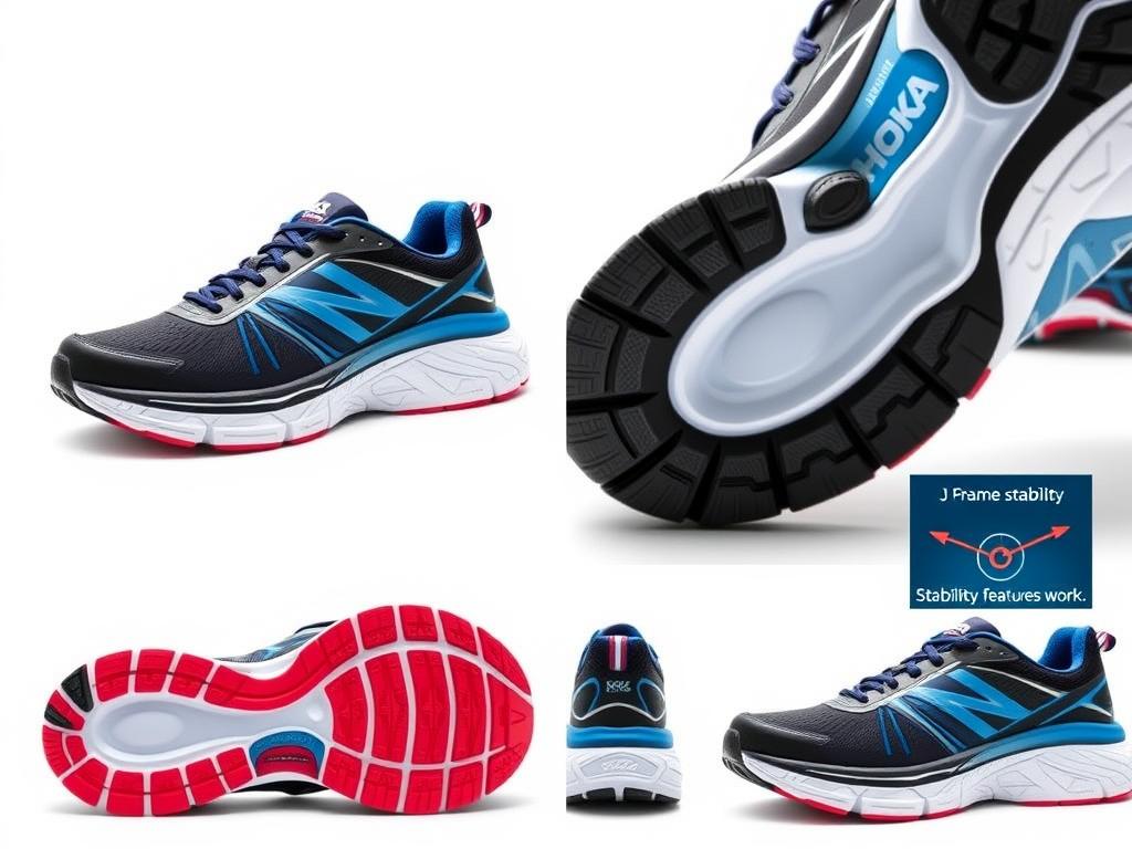 Hoka Gaviota 5 stability shoes for knee pain relief