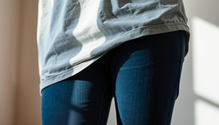 How to dress with knee brace under clothes