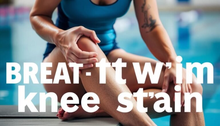 Knee pain after swimming breaststroke
