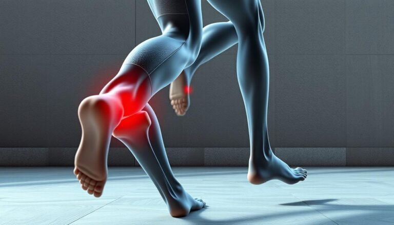 Knee pain directly under patella when running