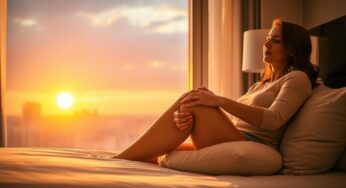 Knee pain relief while traveling