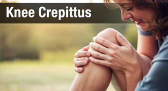 Managing knee crepitus without pain