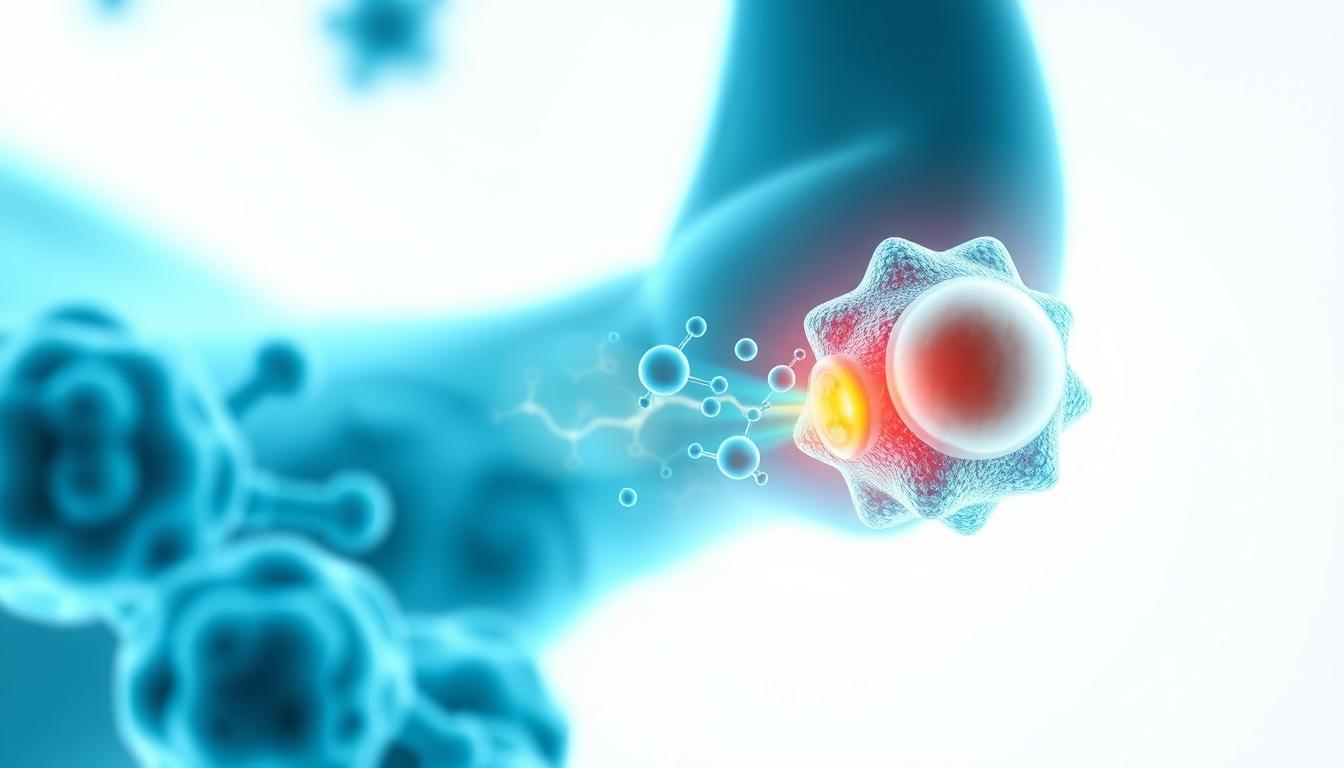 Microscopic visualization of nanoparticles delivering anti-inflammatory drugs to inflamed tissue