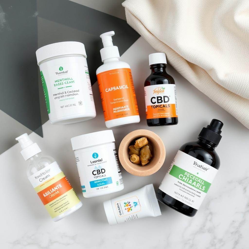 Topical pain relief creams for arthritis
