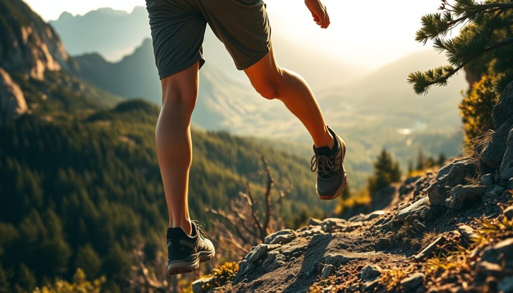 eccentric muscle contractions hiking