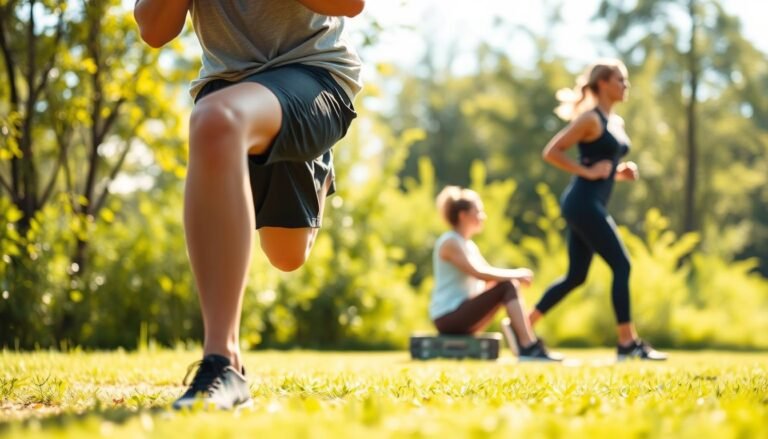 fat burning exercises with knee injury