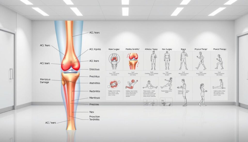 knee injury types and treatments