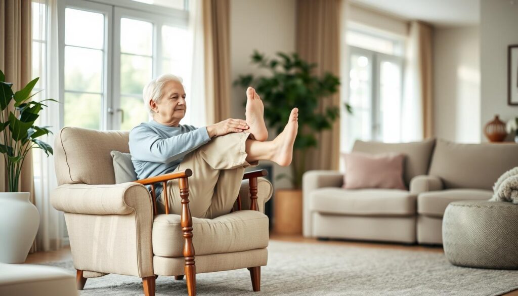 seated knee exercises for seniors