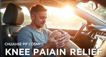 Cruise control knee pain relief