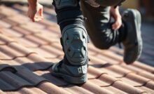 How roofers protect their knees