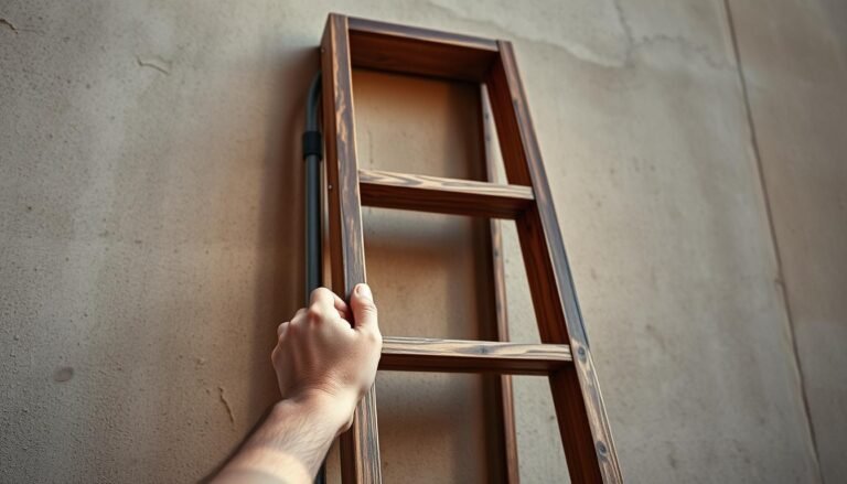 Ladder safety for arthritic knees