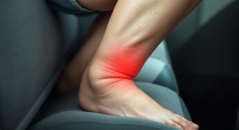 Why does my knee lock up after driving?