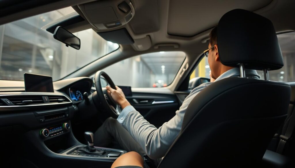 ergonomic driving posture adjustments