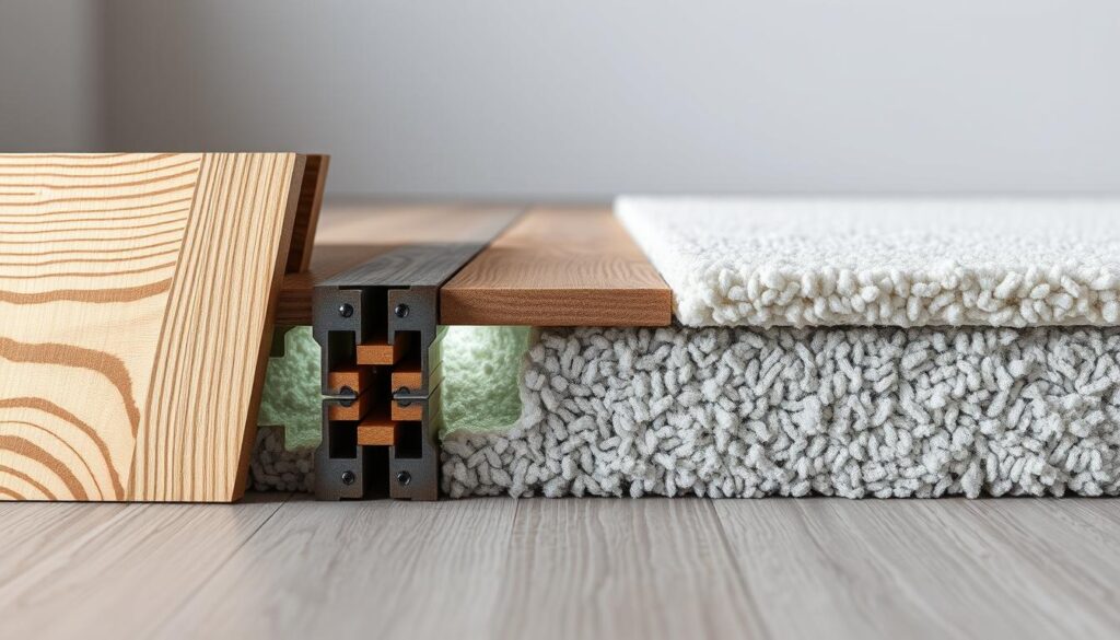 flooring materials joint support
