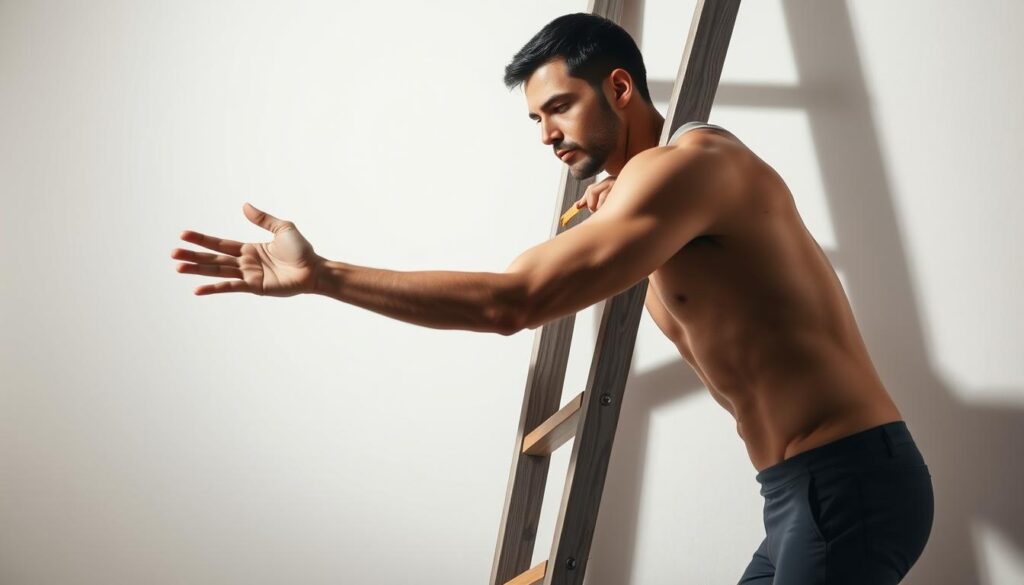 importance of stretching before ladder use