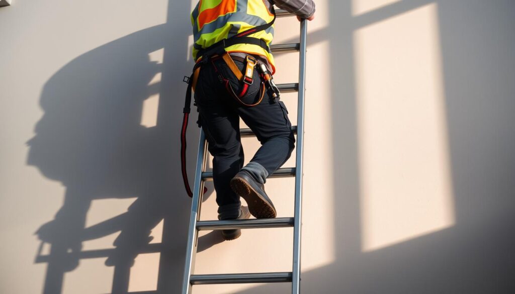 ladder worker protection