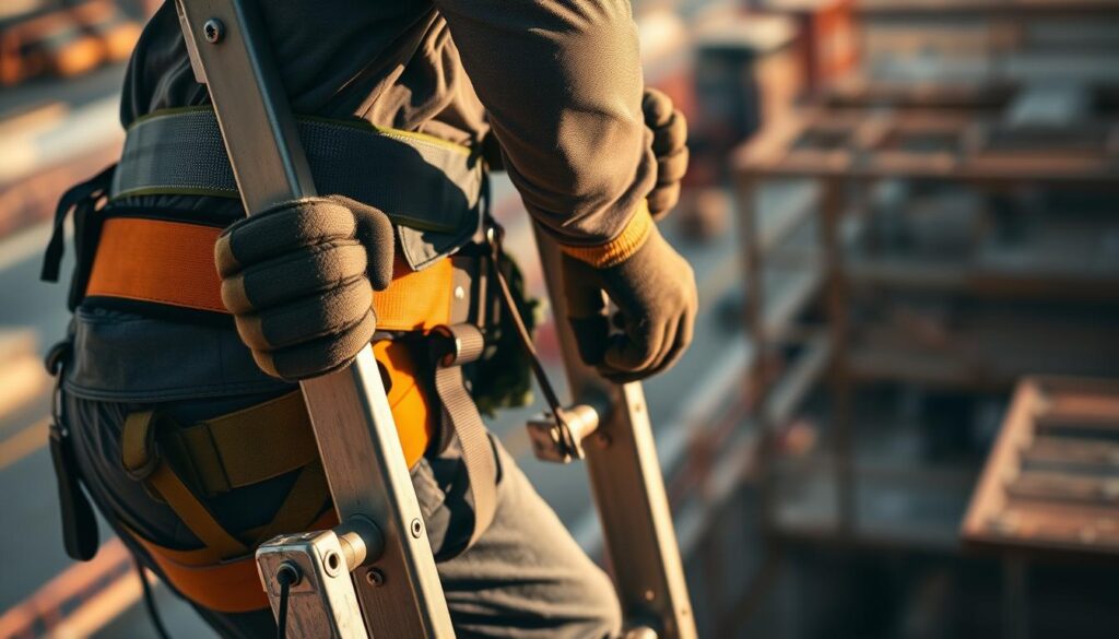 ladder worker protection