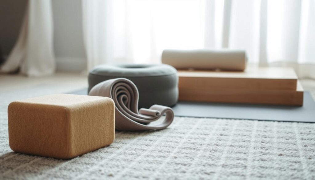yoga props for support