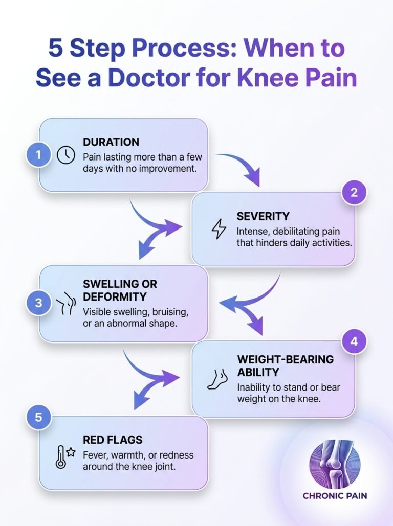 When to See a Doctor for Knee Pain: Warning Signs You Should Never Ignore